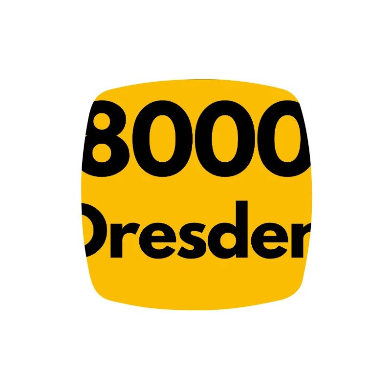 ANCIEN CODE POSTAL RETRO 8000 DRESDE ELBE