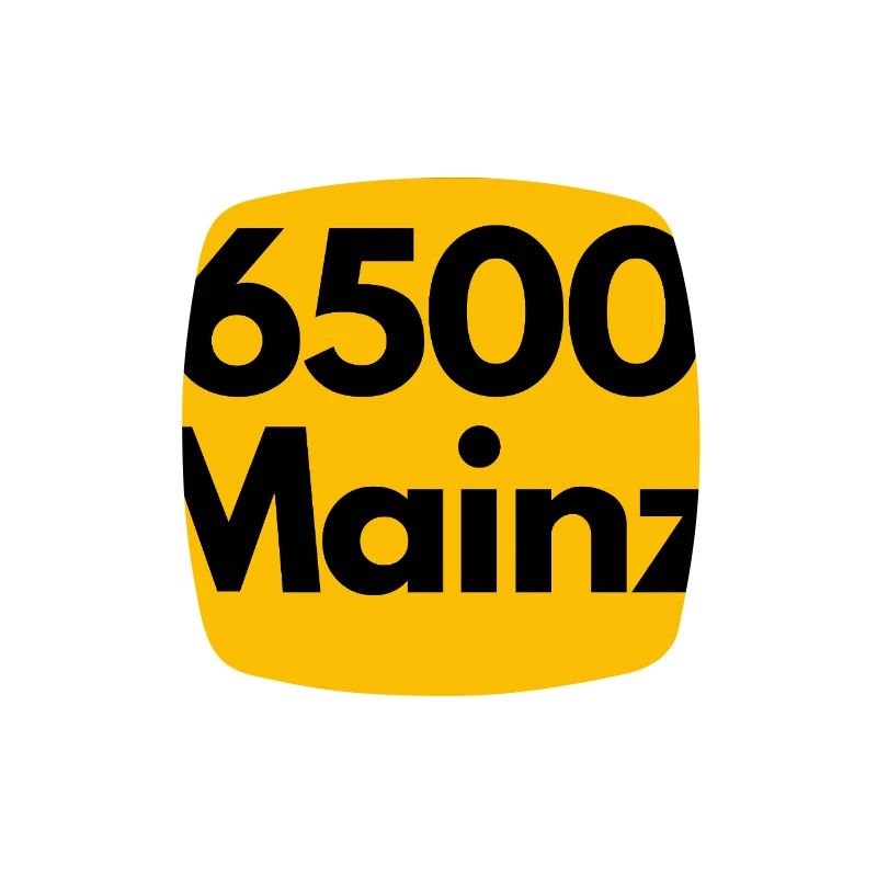 ANCIEN CODE POSTAL RETRO 6500 MAINZ MEEENZ