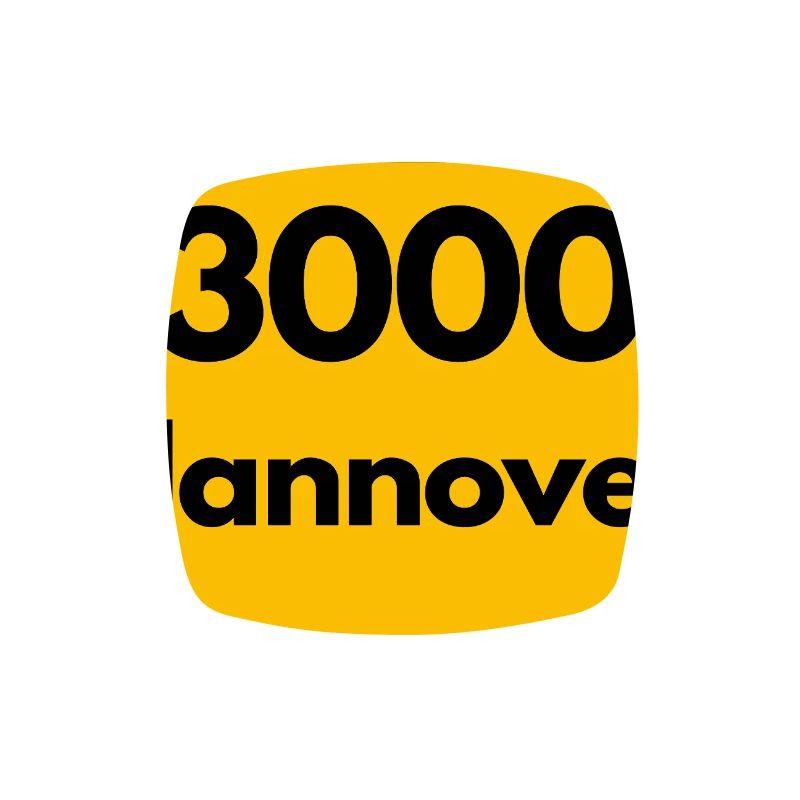 ALTE POSTZIP CODE RETRO 3000 HANNOVER - Messe