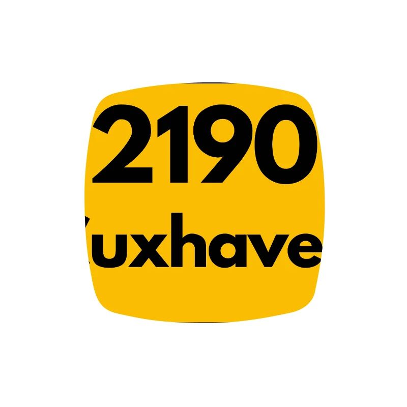 ANCIEN CODE POSTAL RETRO 2190 CUXHAVEN NORDSEE