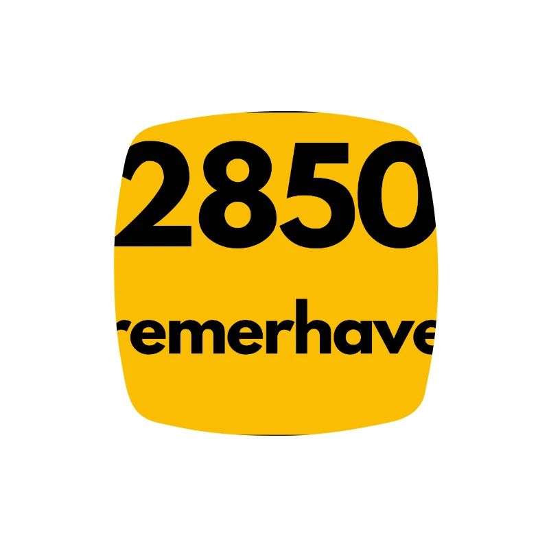 ANCIEN CODE POSTAL RÉTRO 2850 BREMERHAVEN