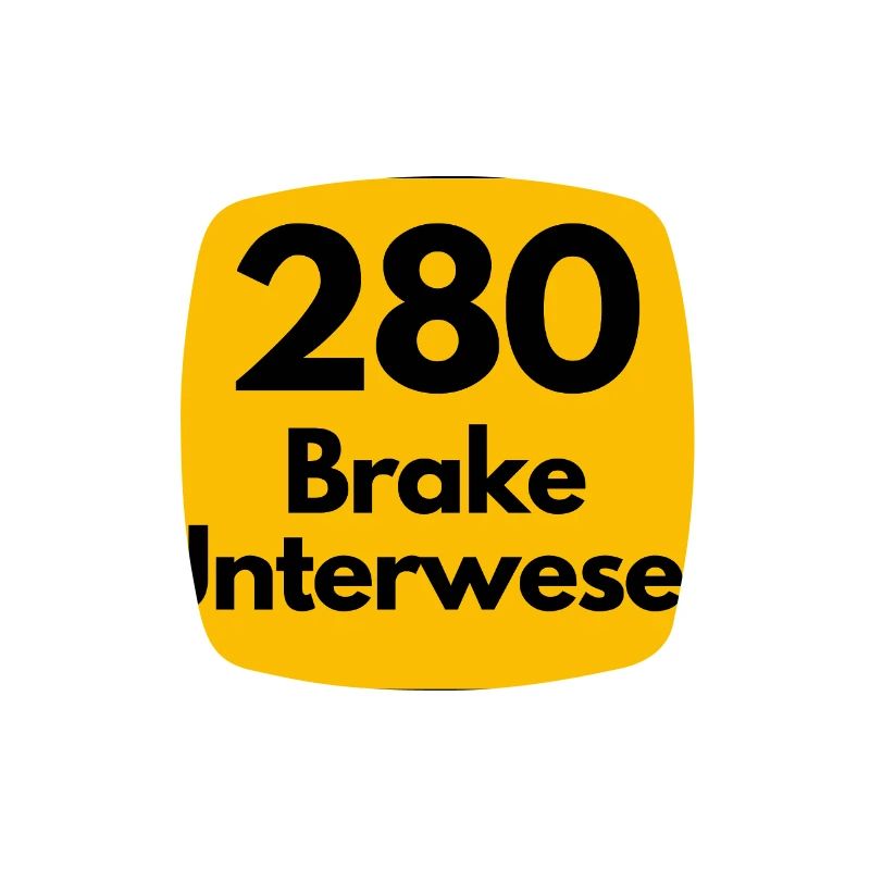 OLD POSTCODE ZIP CODE RETRO 2880 BRAKE UNTERWESER!