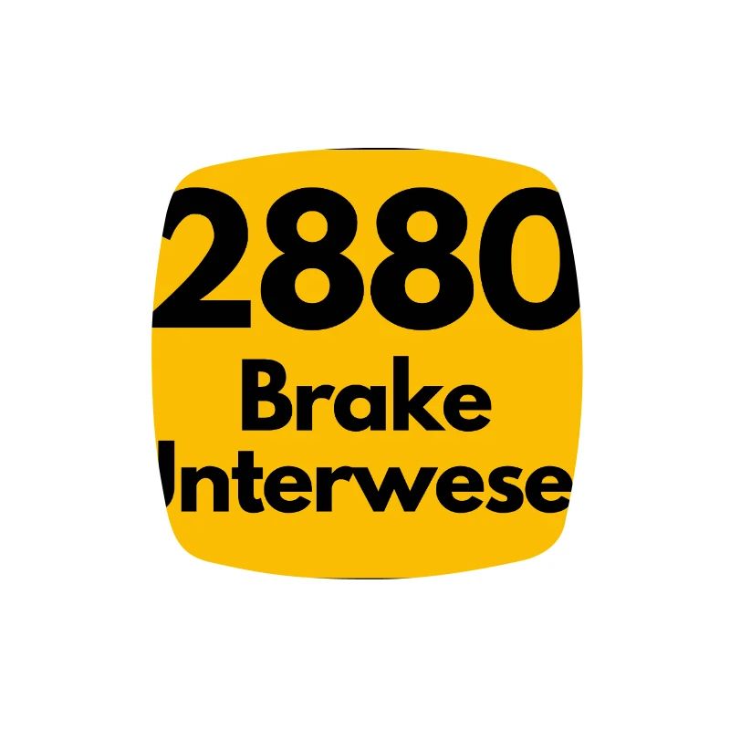 OLD POSTCODE ZIP CODE RETRO 2880 BRAKE UNTERWESER!