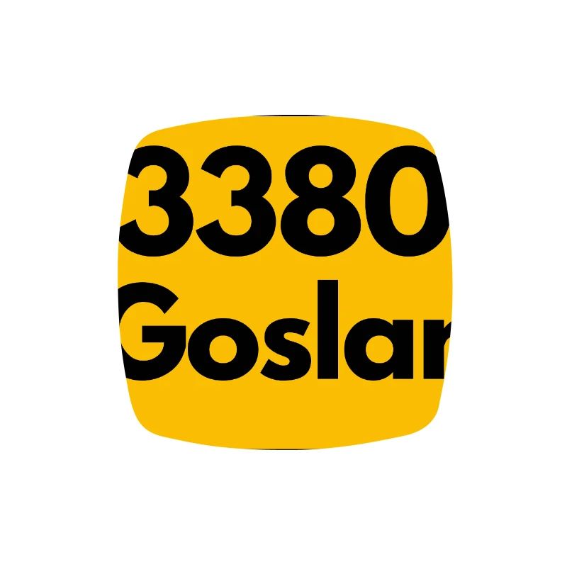 OLD POSTCODE ZIP CODE RETRO 3380 GOSLAR KAISERPFAL