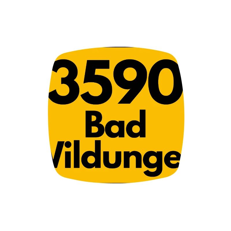 OLD POSTCODE POSTCODE RETRO 3590 BAD WILDUNGEN