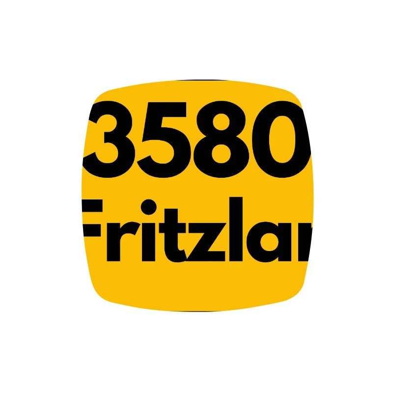 ANCIEN CODE POSTAL RETRO 3580 FRITZLAR DOMFACH