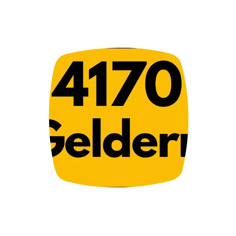 ANCIEN CODE POSTAL RÉTRO 4170 GELDERN