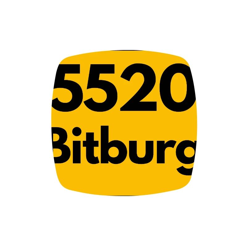ANCIEN CODE POSTAL RETRO 5520 BITBURG