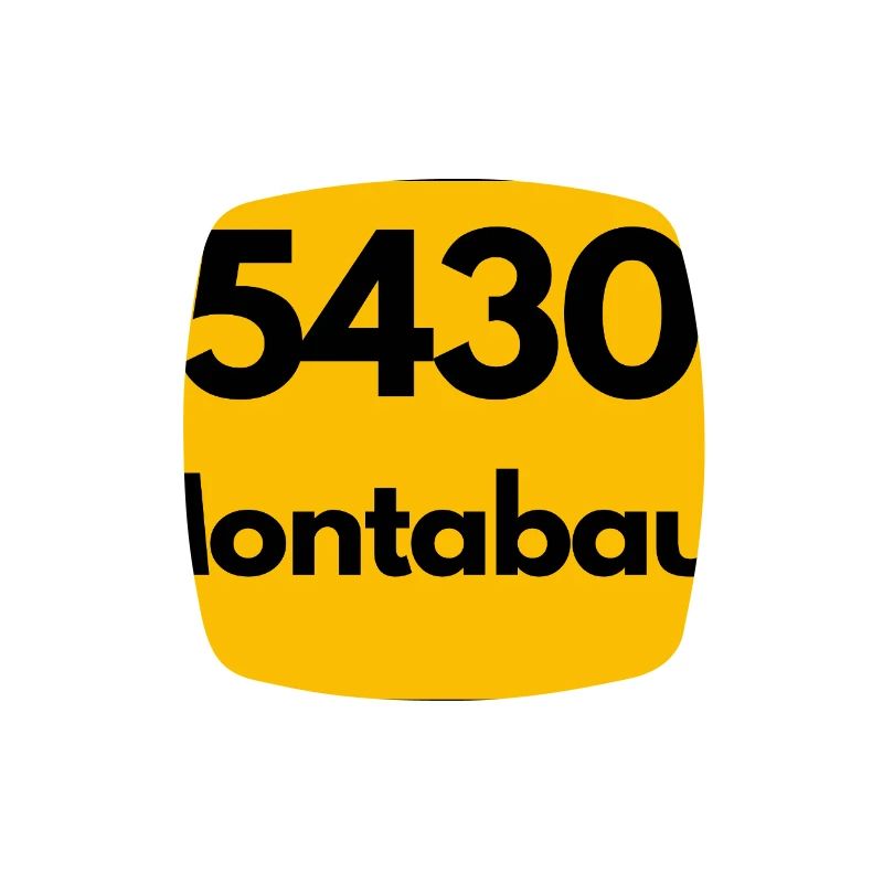 ANCIEN CODE POSTAL RETRO 5430 MONTABAUR