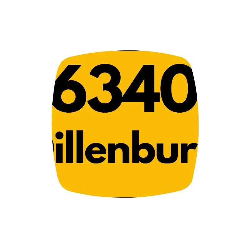 ANCIEN CODE POSTAL RÉTRO 6340 DILLENBURG HEIMAT