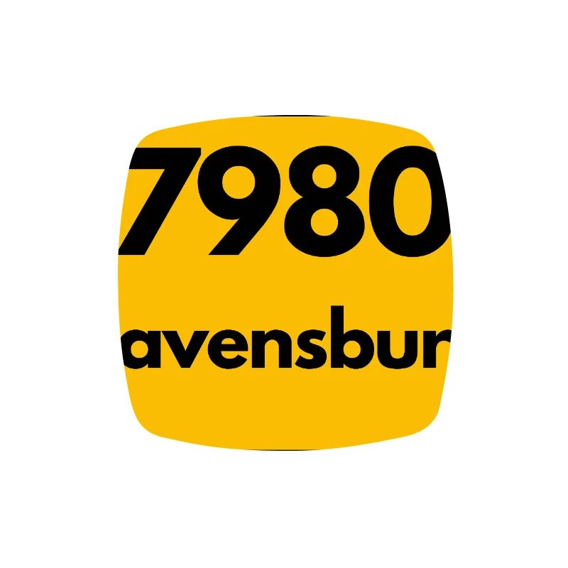 ANCIEN CODE POSTAL RÉTRO 7980 RAVENSBURG HEIMAT