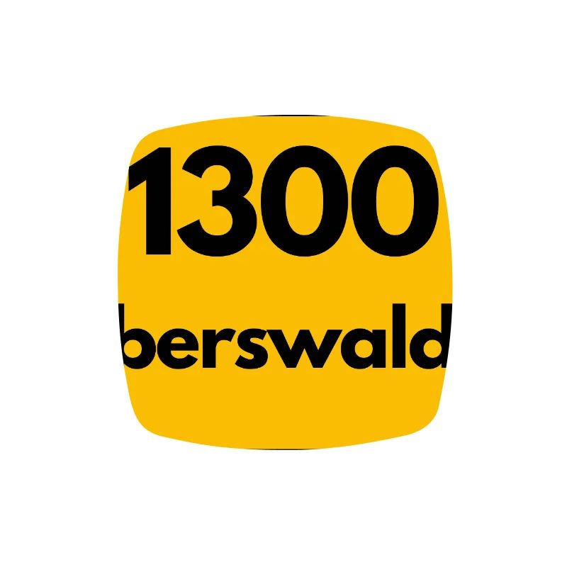 ANCIEN CODE POSTAL RÉTRO 1300 EBERSWALDE HEIMAT