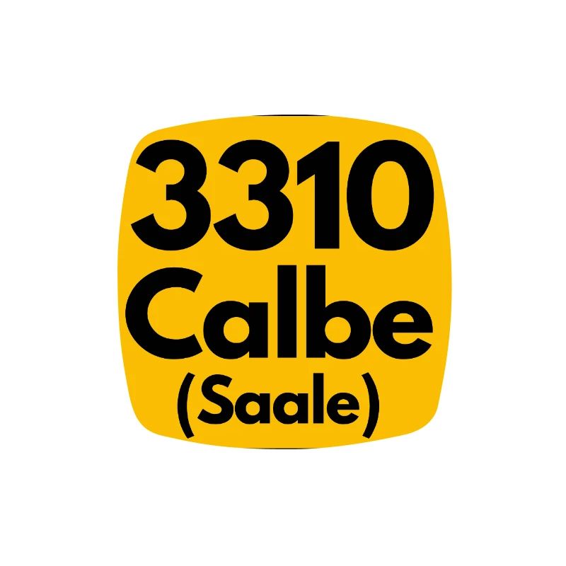 OLD POSTCODE POSTCODE 3310 CALBE SAALE HEIMATSTOLZ