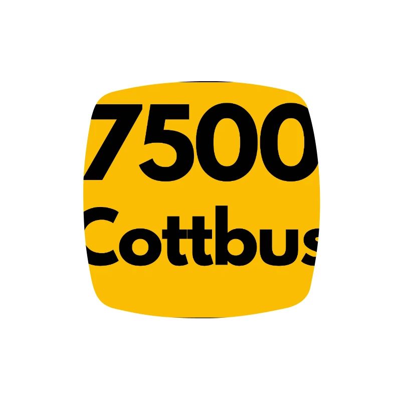 ANCIEN CODE POSTAL RETRO 7500 COTTBUS