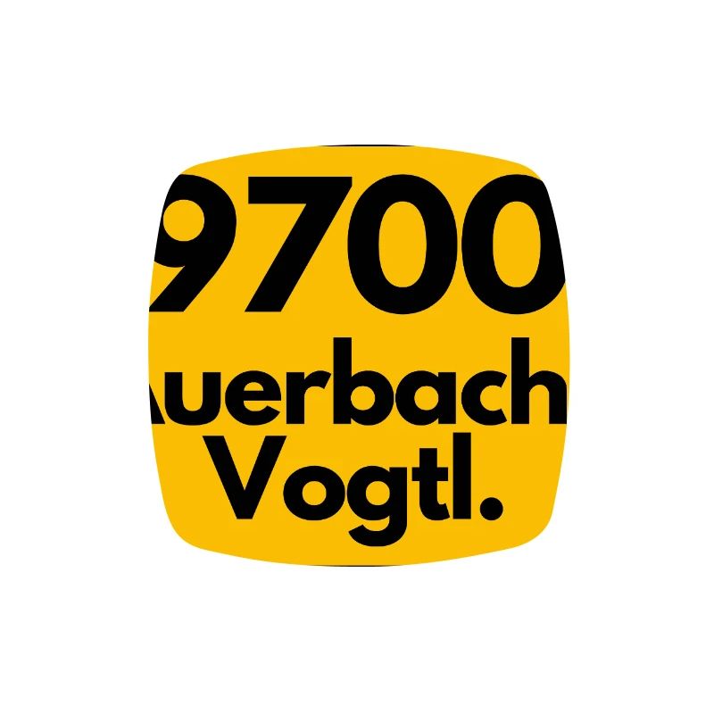 ANCIEN CODE POSTAL 9700 AUERBACH/VOGTL. SAXONY