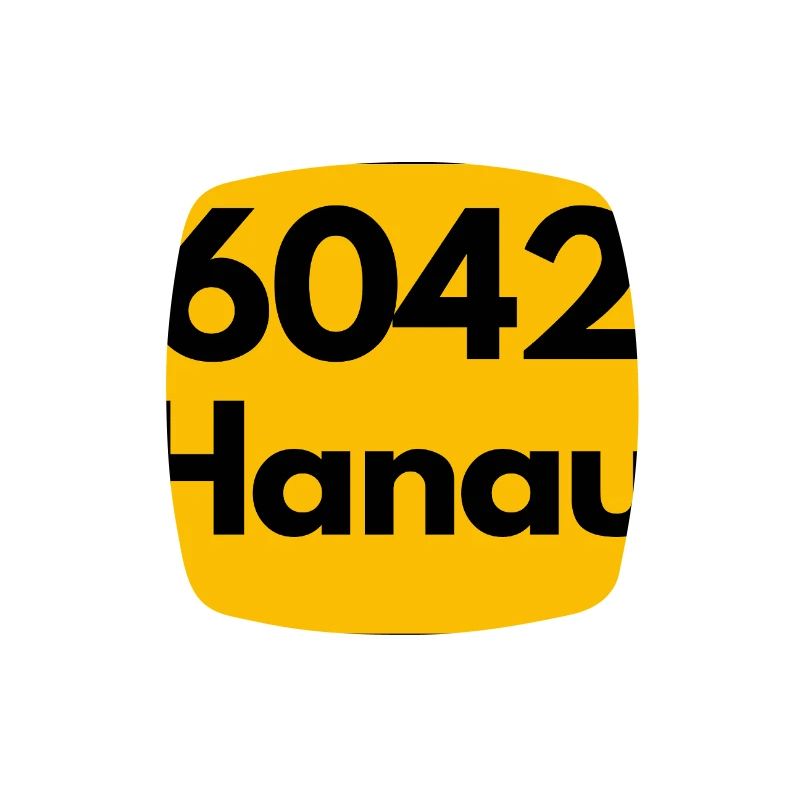 OLD POSTCODE 6042 PLZ 63450 HANAU HESSEN