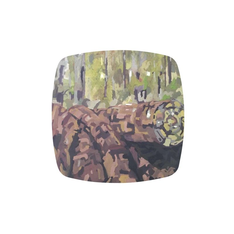 Logs in the forest – an impressionistic landscape