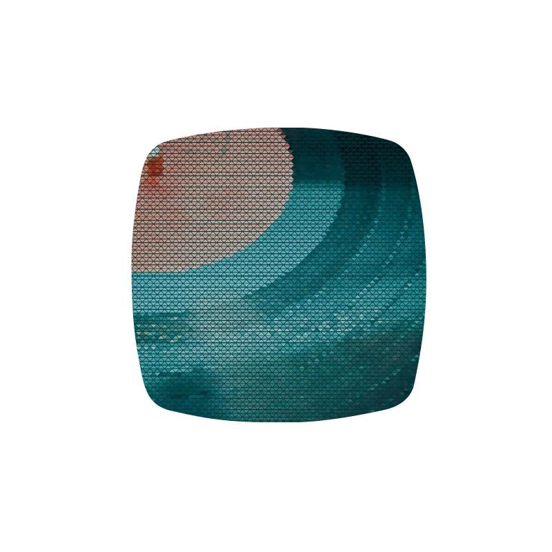 Turntable in a triangle pattern