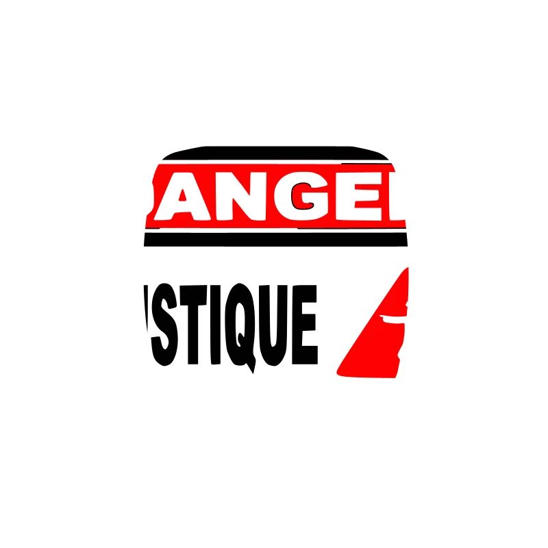 Panneau Danger Caustique