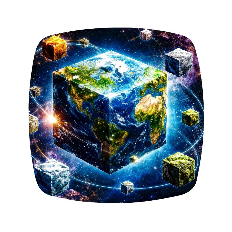Earth Cube in Space
