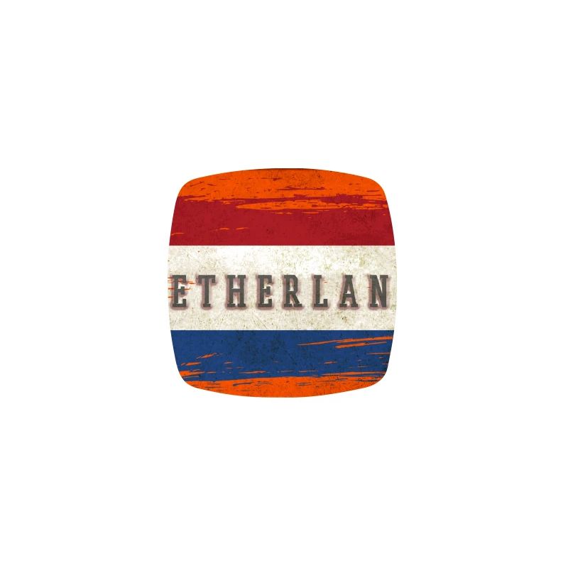 signe de drapeau vintage pays-bas
