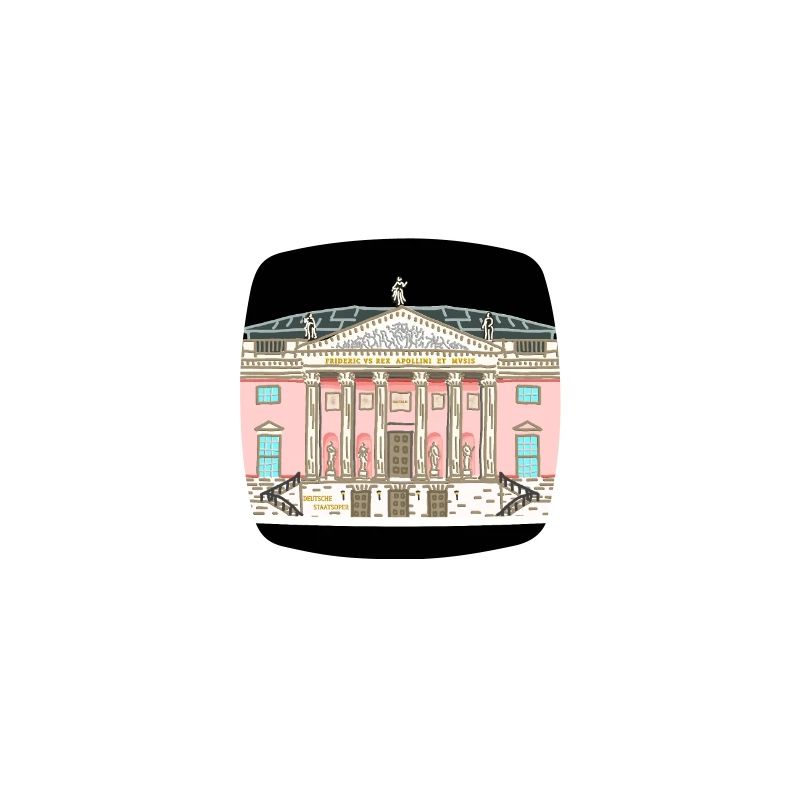 Berlin, Oper unter den Linden, Drawing