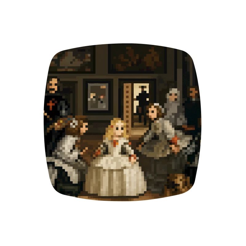 Pixelierte Las Meninas