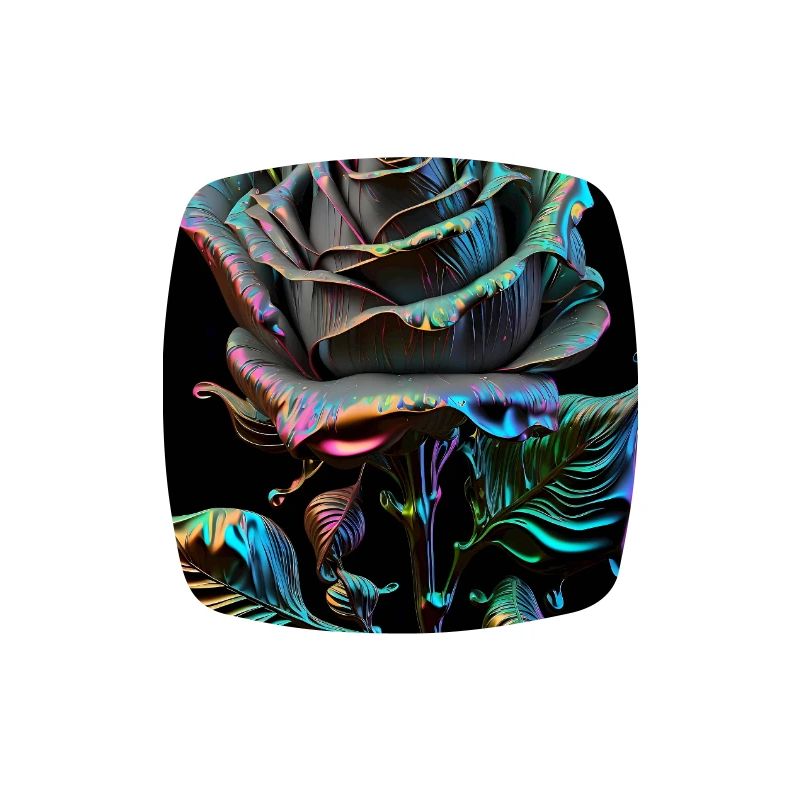 Rainbow Rose Metallic