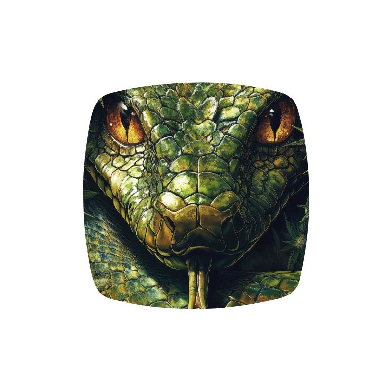 Snake Eye with Leaf Pattern