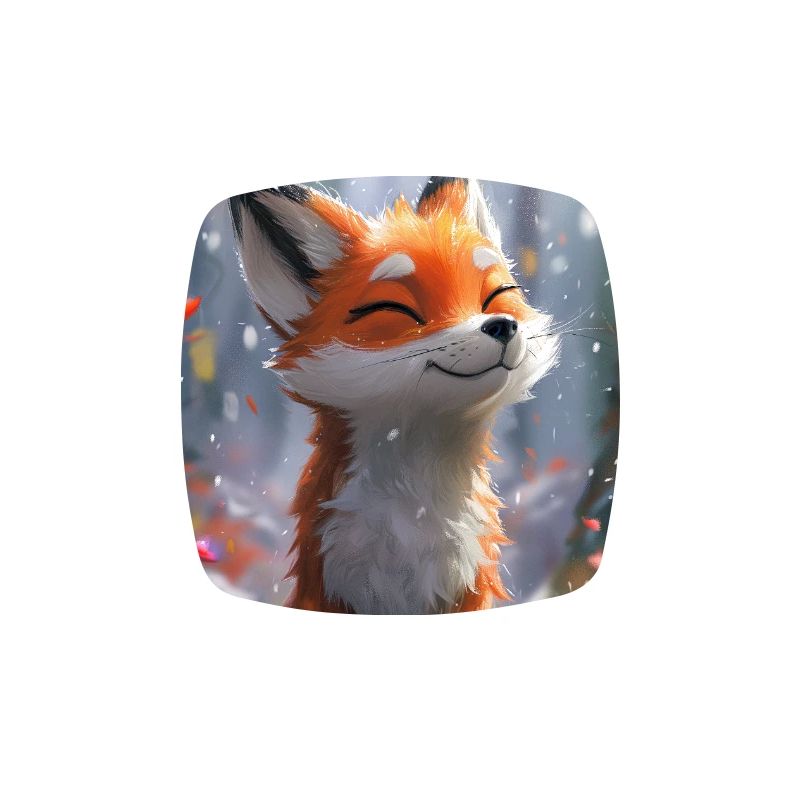 Fox Illustration Poster