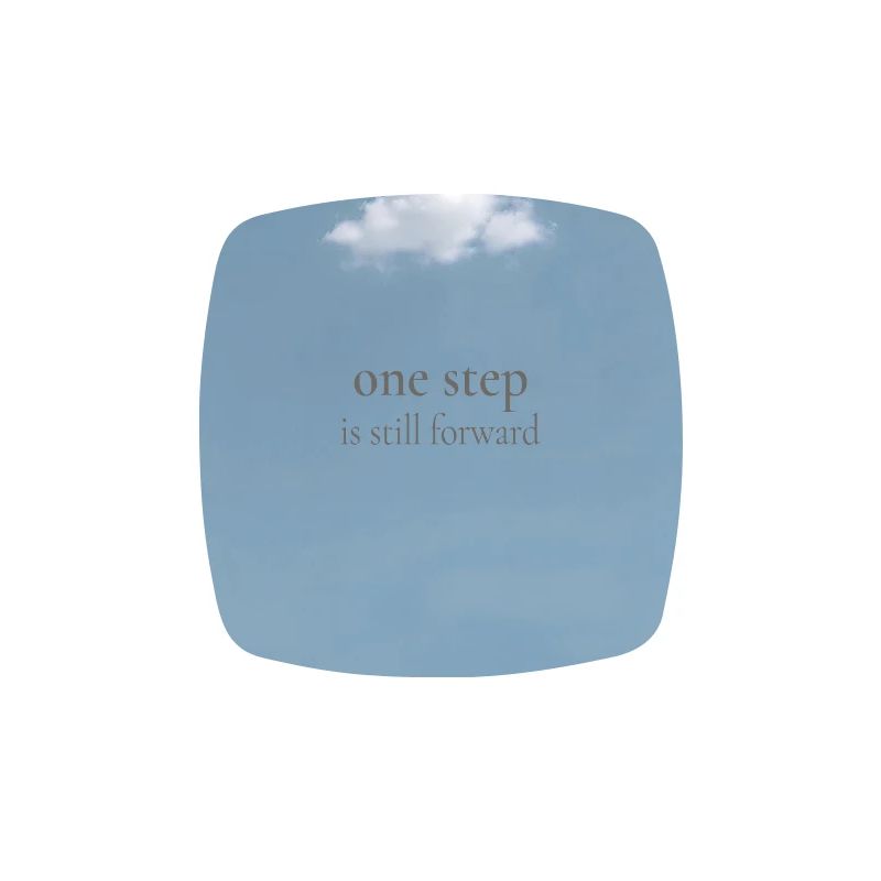 One Step Is Still Forward – Minimal Poster