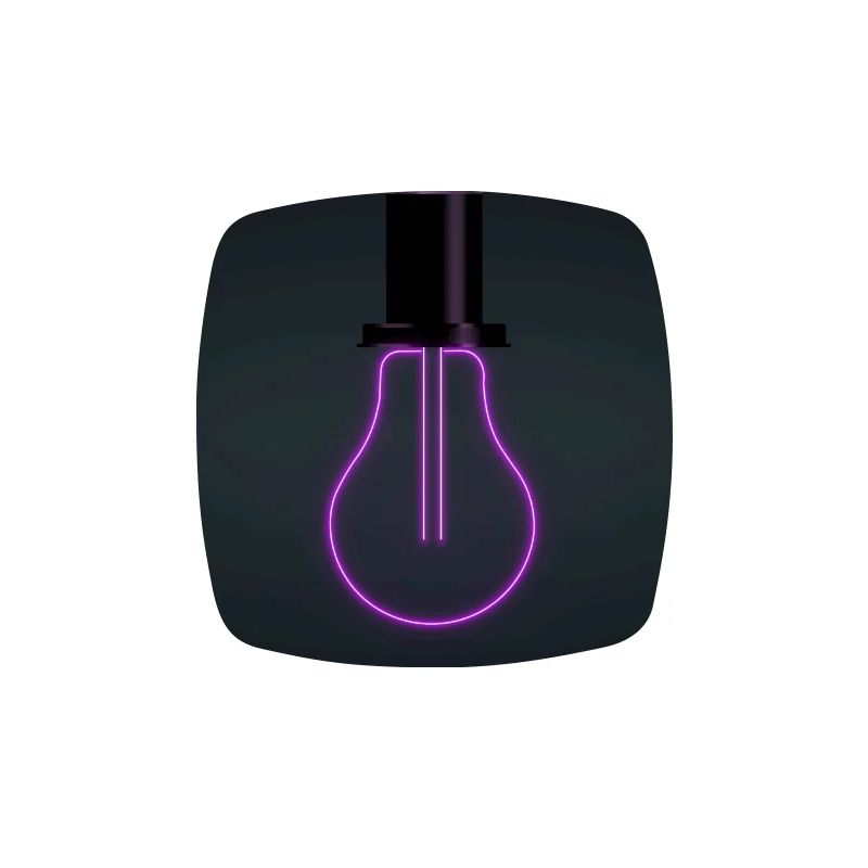 Affiche Créative de Mode Néon