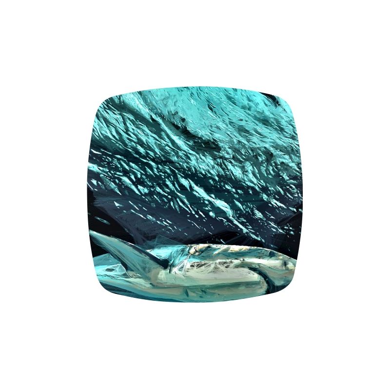 Dynamique des requins sous-marins turquoise