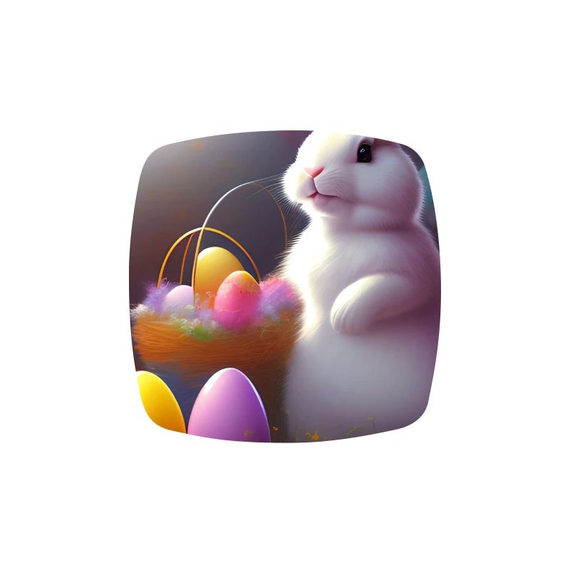 Easter Bunny with Easter Eggs