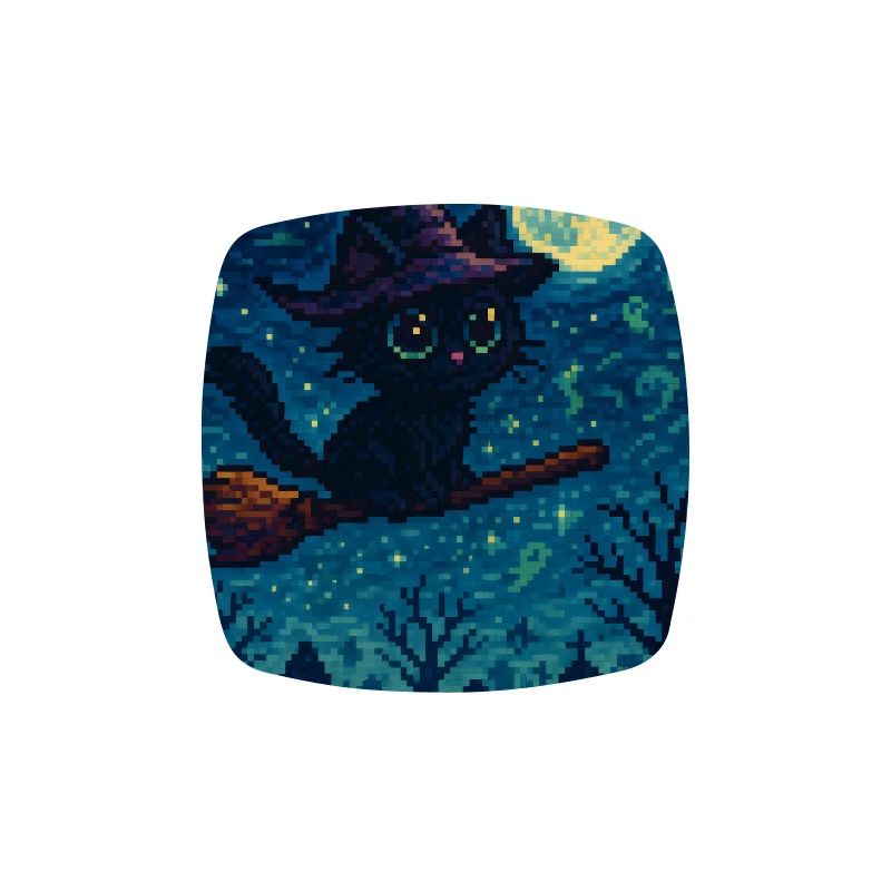 Jeu Halloween chat comme sorcière