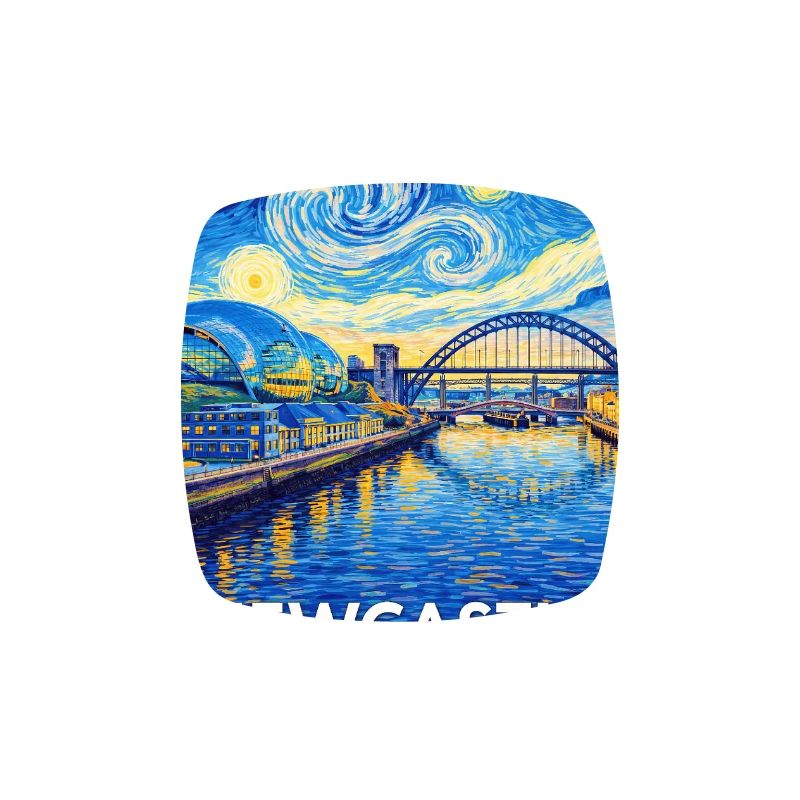 Newcastle Tyne Starry Sky Artwork