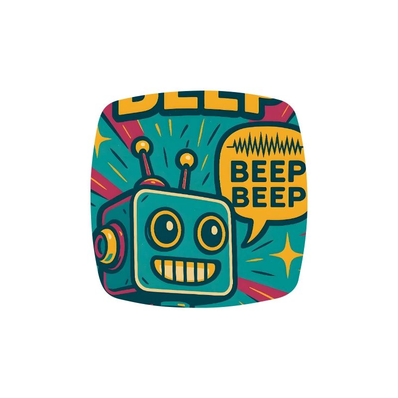 Bip fluide | Robot Science-Fi Nerd
