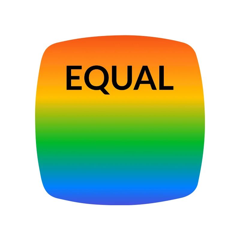 Rainbow Equal LGBT Pride Monat