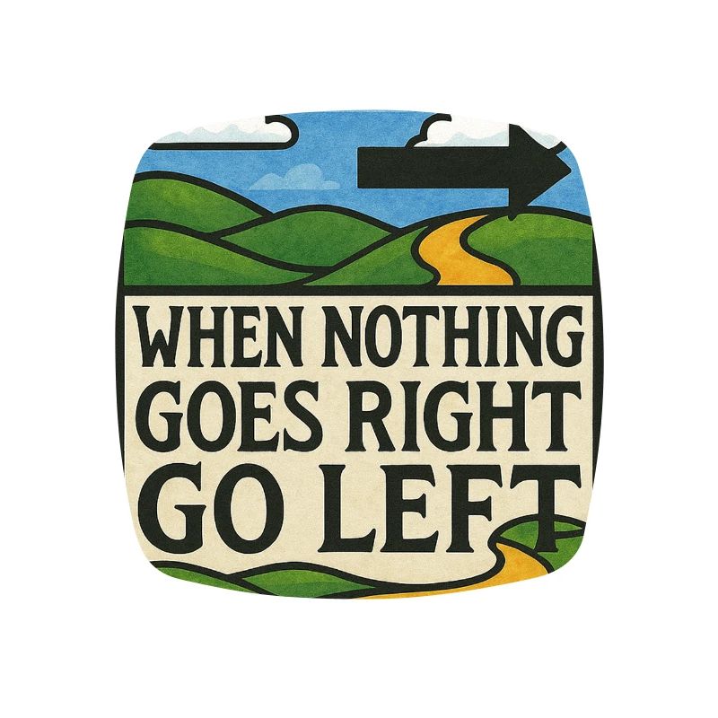 When nothing goes right go left