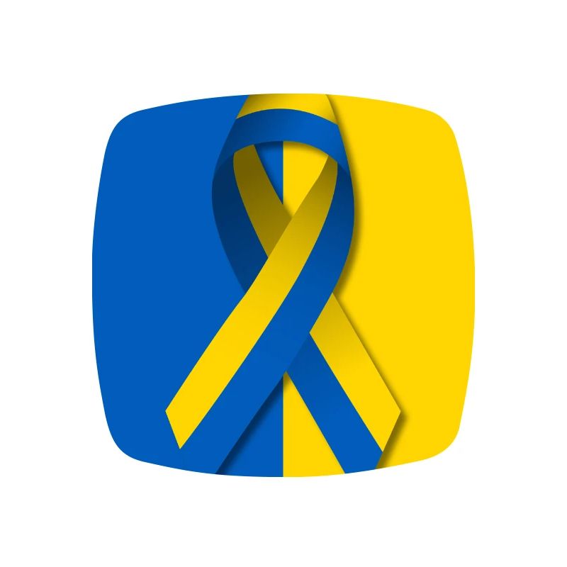Ukraine Peace Loop Flag
