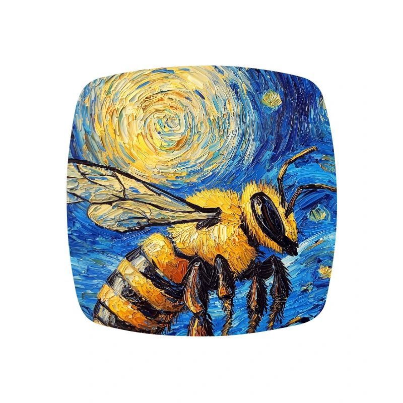 Bee Van Gogh Style Starry Night