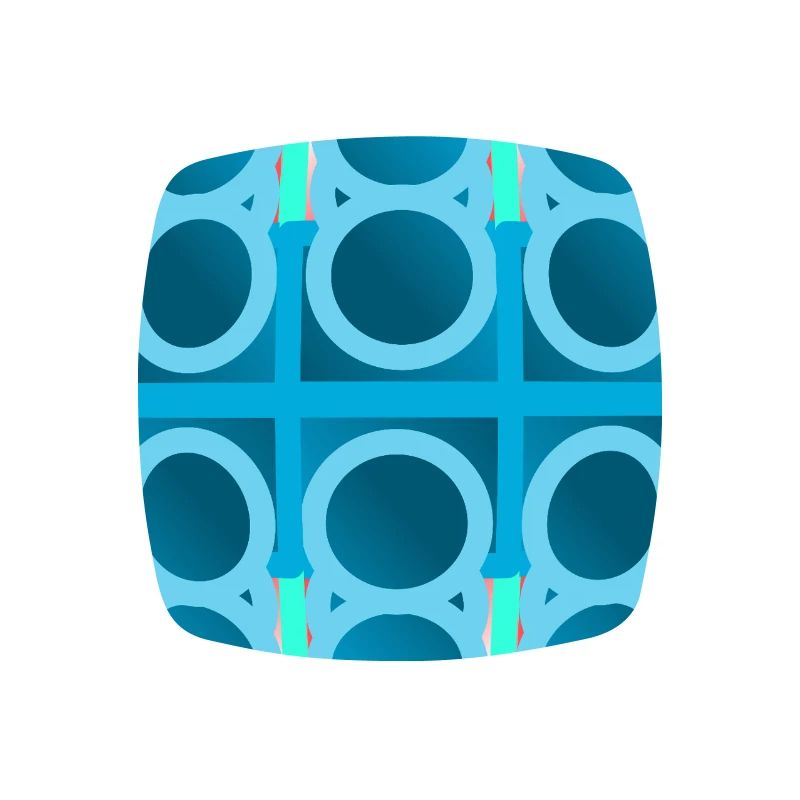 blue pattern, graphic art