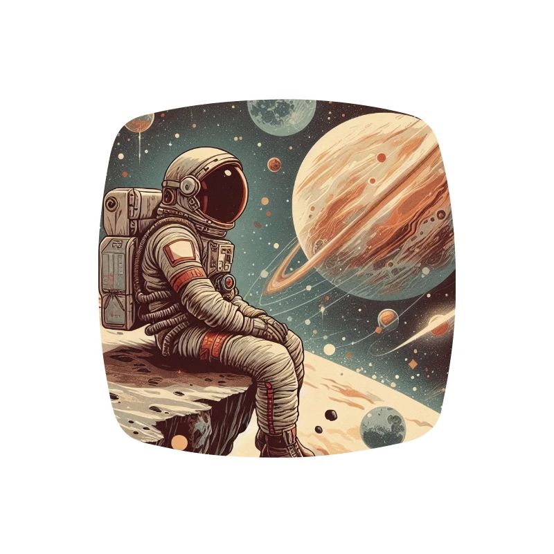 Un astronaute explorant l’infini,