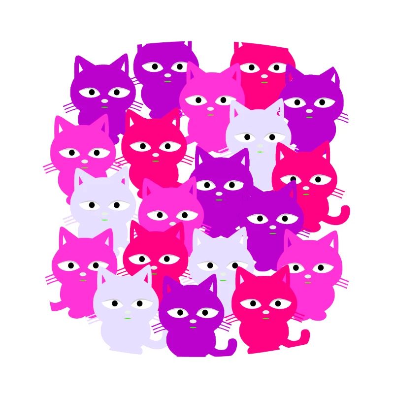 Cats over cats