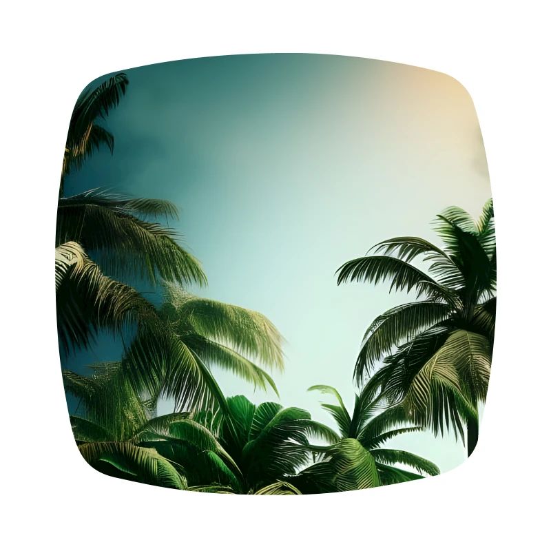 Landschaft mit Palmen