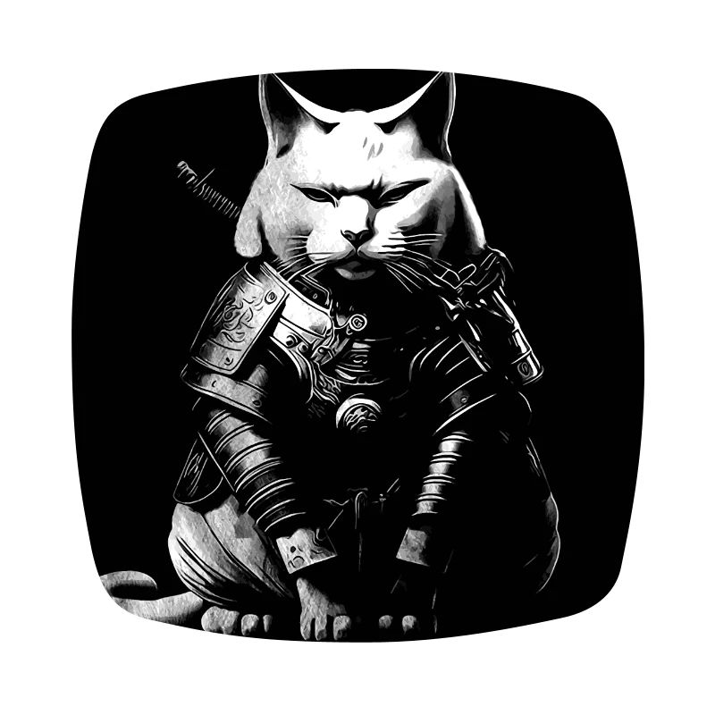 cool samurai cat