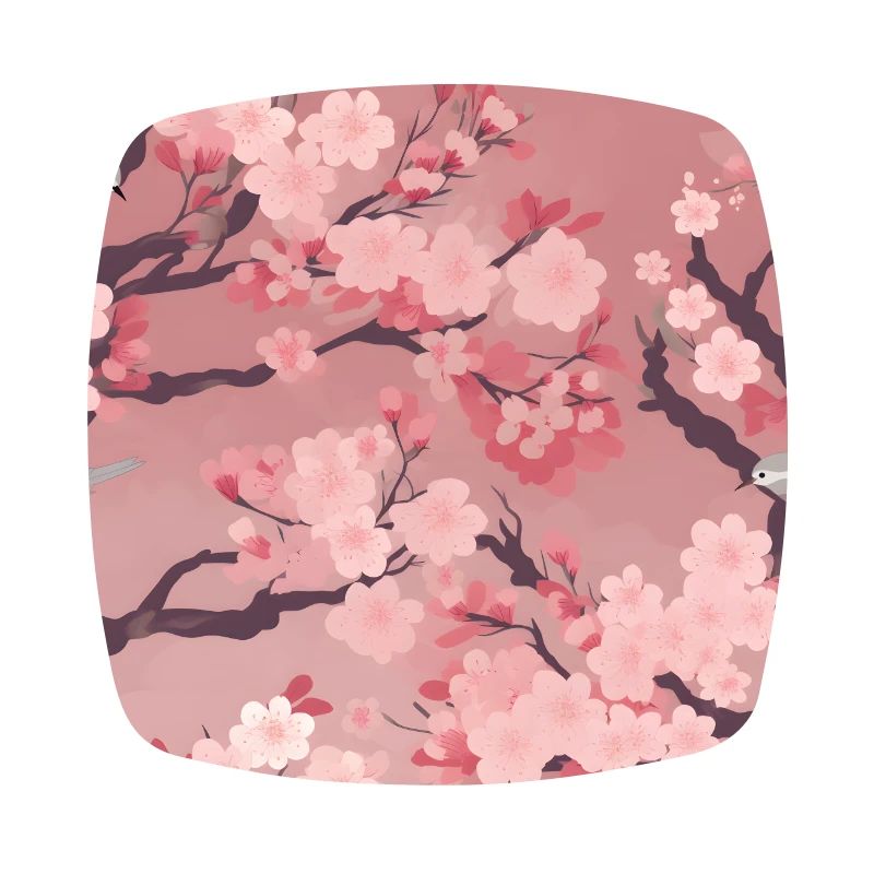 Hanami Cherry Blossom Tree Sakura Japan Pattern