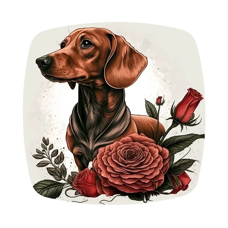 Teckel rose