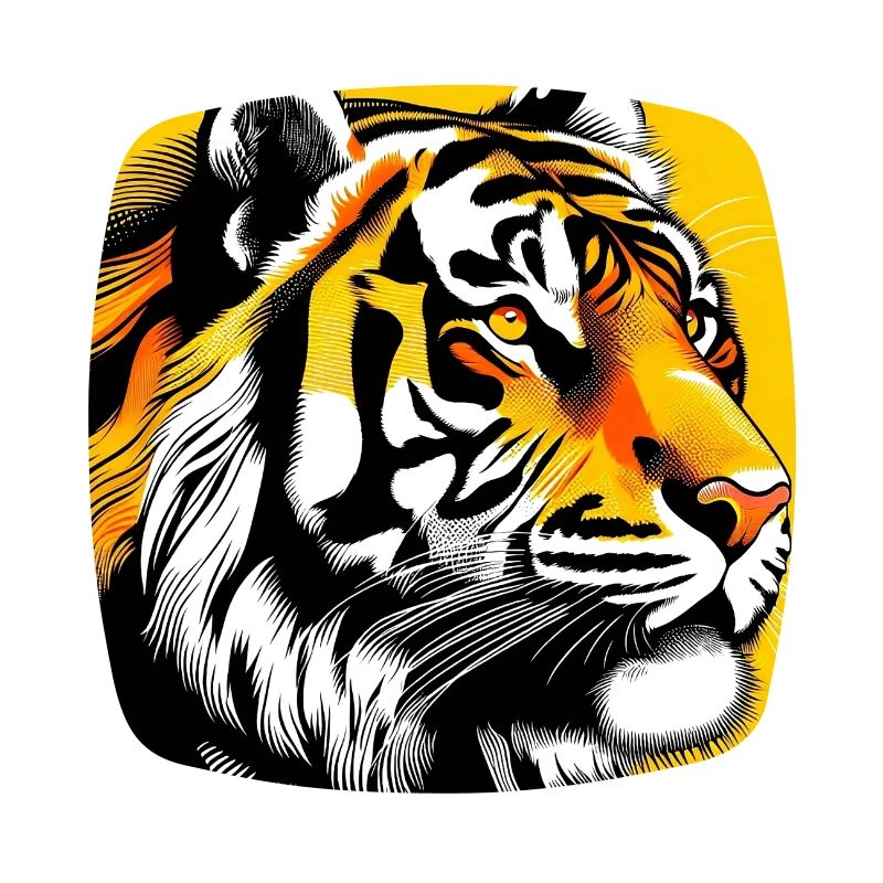 Tiger Pop Art