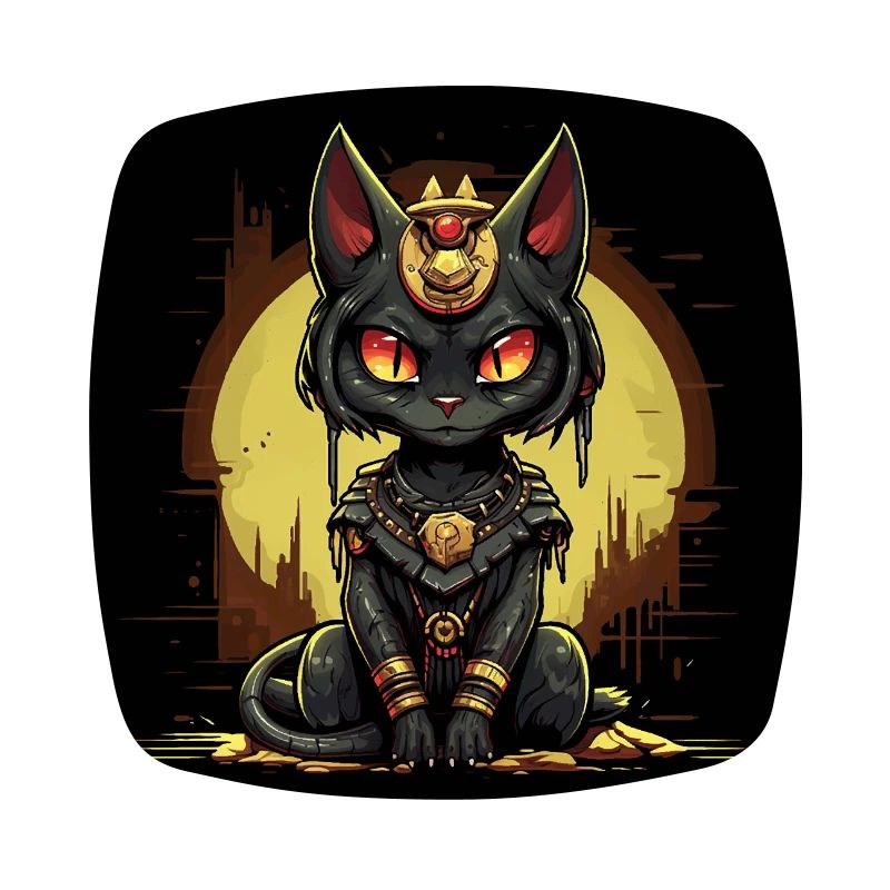 Chat du temple du pharaon